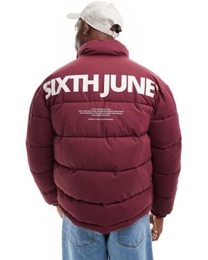 Sixth June – pufferjacke - Rot