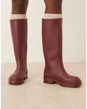 ASOS – ginny – gummistiefel - Pink