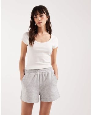 JJXX Sweat Shorts - White