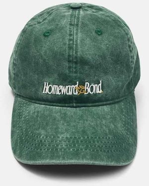 Pull&Bear Cappellino Ricamato Homeward Bond Medio - Verde