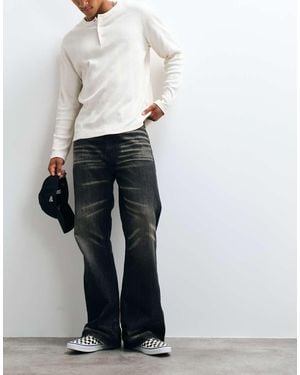 Cheap Monday Boo Bootcut Jeans - White