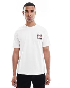 Paul Smith Regular Fit Phoenix Mt Logo T-Shirt - White
