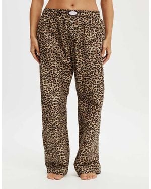 Cotton On Boyfriend Boxer Pant - Brown