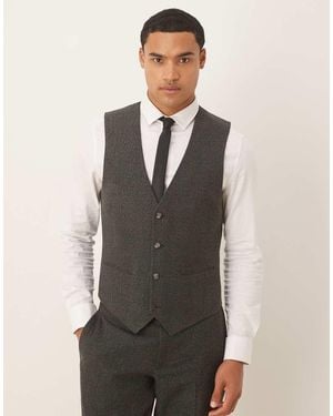 ASOS Slim Suit Waistcoat - Grey