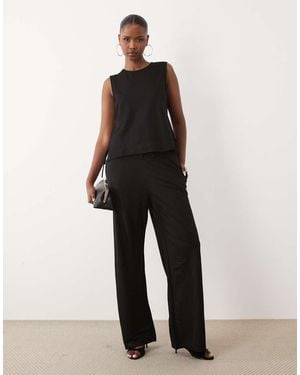 Jdy Wide Leg Trousers - Black