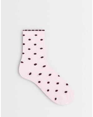 ASOS Socken mit punktmuster - Pink