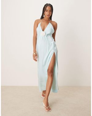 Bardot Ardia Halter Dress - Natural