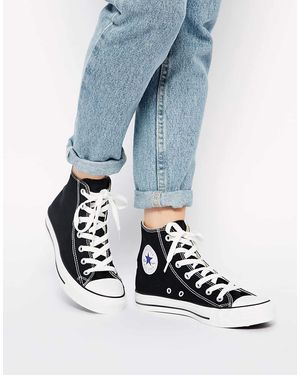 Converse All Star High Top Black Trainers