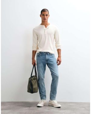 Jack & Jones Mike Tapered Jeans - Natural