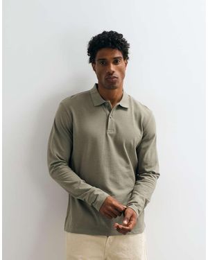Jack & Jones Polo A Maniche Lunghe - Verde