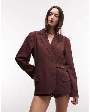 Collusion – oversize-blazer - Lila