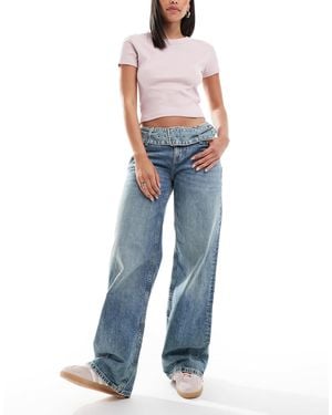 HUGO Hugo Glory Straight Fit Jeans - Blue