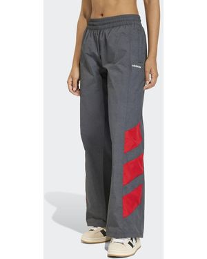 adidas Originals Blocked Washed Track Trousers - Blue