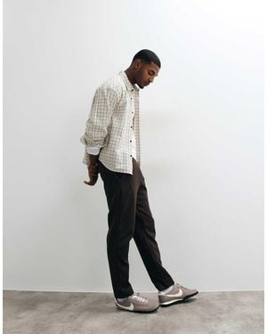 Mango Tailored Jogger - White