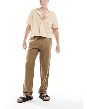 Threadbare Pantalon décontracté - taupe foncé - Neutre