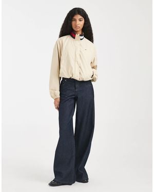 Tommy Hilfiger Essential High Neck Jacket - White