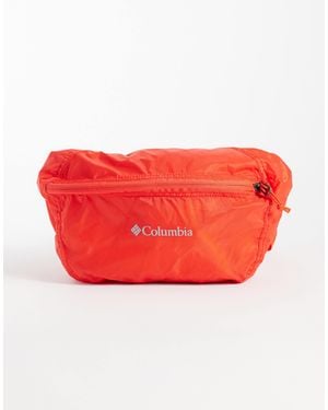 Columbia Leichte, verstaubare hüfttasche - Rot