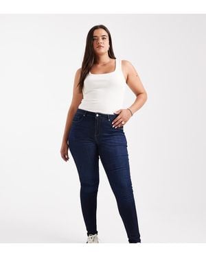 ONLY Push-up Skinny Jeans - Blue