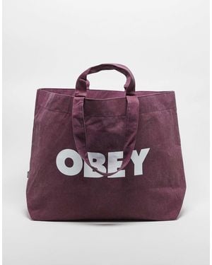 Obey – tragetasche - Lila