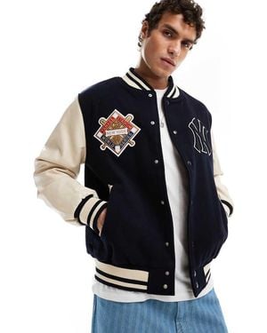 KTZ New York Yankees Varity Jacket - Blue