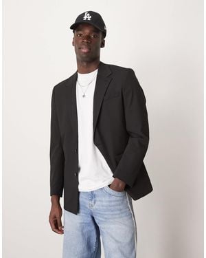 SELECTED Oversized Suit Jacket - Black