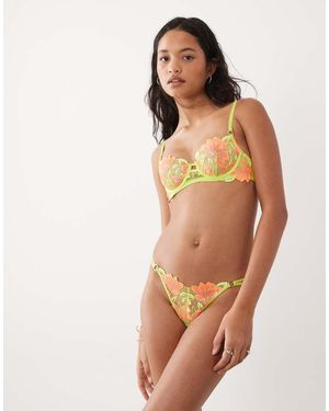 Ann Summers Tanga Verde Paradise Glow De