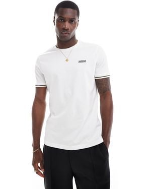 Barbour – t-shirt - Weiß