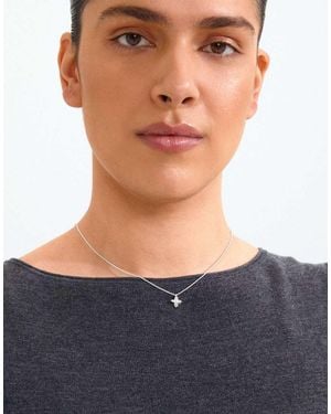 Pilgrim Ketting Met Zilverlaag - Blauw