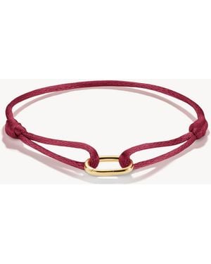 Thomas Sabo Bracelet - bordeaux et jaune doré - Rose