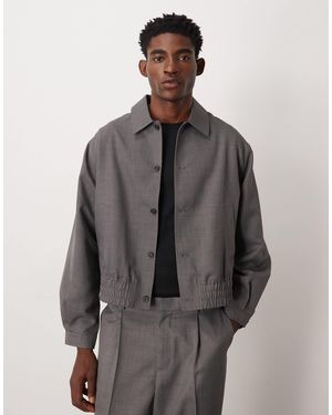 ASOS Smart Blouson Jacket - Gray