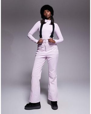 ASOS 4505 Ski & Snow Asos 4505 Ski Soft Shell Water Repellent Kick Flare Ski Trousers - Purple