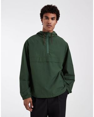 ASOS Stormmax Waterproof Overhead Rain Jacket - Green