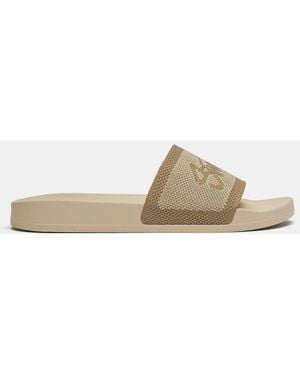 Pull&Bear Stwd Rubberised Sandals - White