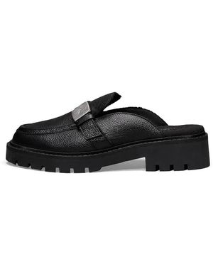 Calvin Klein Flatform Slipon Shoe - Black