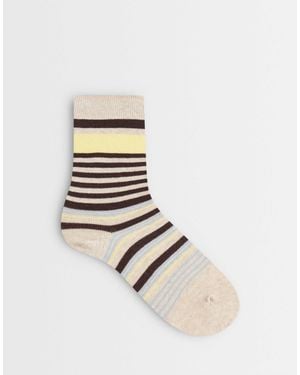 ASOS Socken mit streifenmuster - Weiß