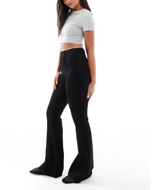 ASOS – schlaghose aus ponte - Blau