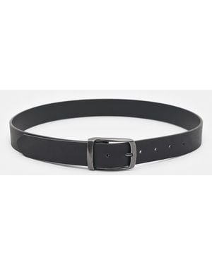 Pull&Bear Faux Leather Belt - Blue