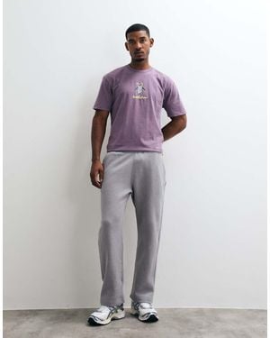 Hollister Low Waist Open Cuff baggy jogger - Purple