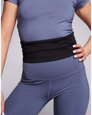 4505 Running Waist Belt With Concealed Pocket - Blue