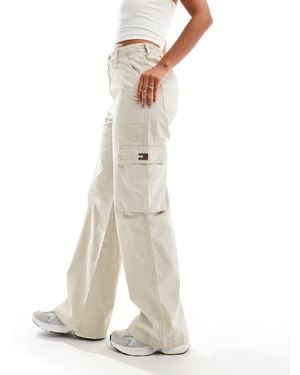Tommy Hilfiger – claire – utility-cargohose - Weiß