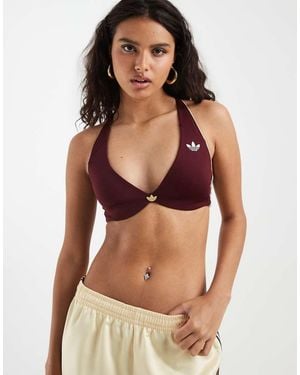 adidas Originals Adidas Originals Sport Light Support Twist Sports Bra - Red