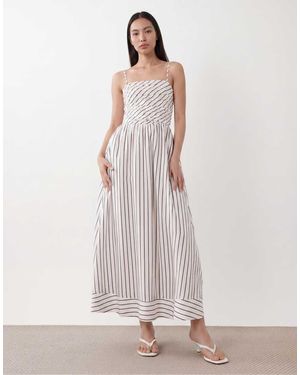 Forever New Spaghetti Strap Maxi Dress - White
