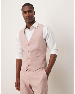 ASOS Wedding Skinny Suit Waistcoat - Pink