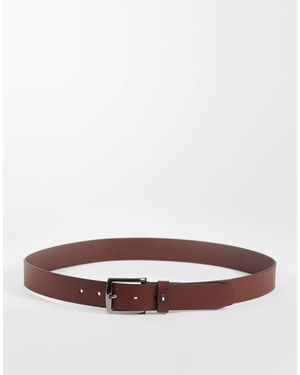 Tommy Hilfiger Denton 3,5 cm premium-ledergürtel - Braun