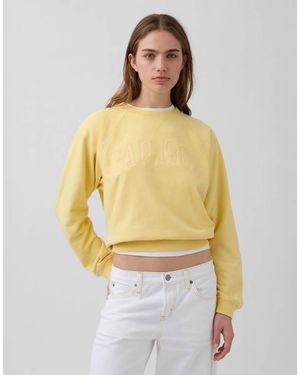 Gap Colleigate Logo Sweatshirt - Yellow