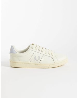 Fred Perry Leather Trainers - White