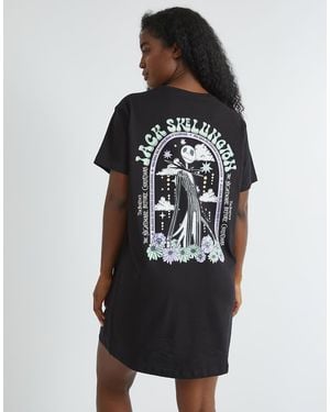 Skinnydip London London Nightmare Before Christmas Night Dress - Black