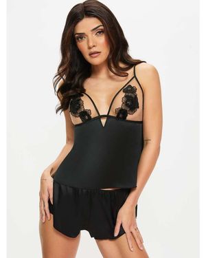 Ann Summers Delphine Cami Set - Black