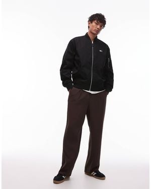 Tommy Hilfiger Cotton Bomber Jacket - Black