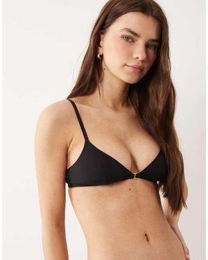 ASOS Carla Smoothing Triangle Bra - Black